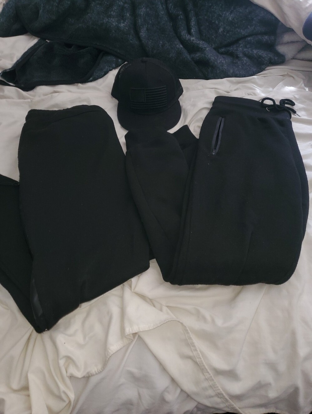 Black Jogger Pants Lot Used